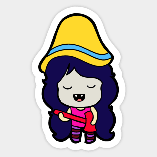 Adventure Time - Kawaii Marceline the Vampire Queen Sticker